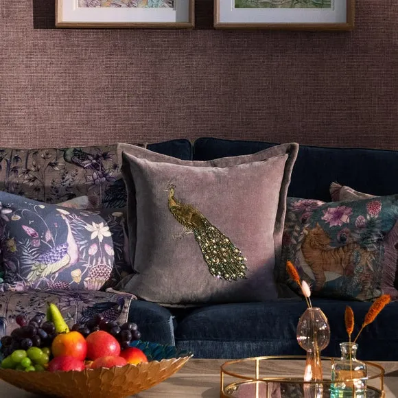 Voyage Maison Mayura Square Cushion Cover - Lavender, Polyester product