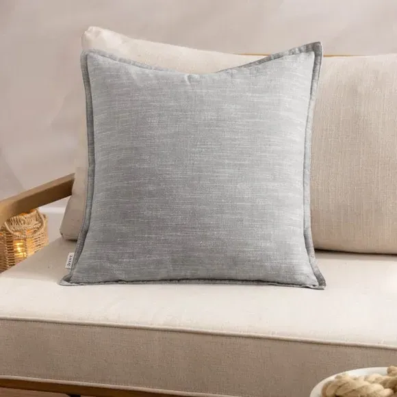 Yard Torresmen Square Cushion - Grey, Cotton product