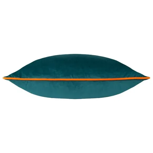 Paoletti Meridian Square Cushion Cover - Storm Blue, Polyester by Dunelm, image 3