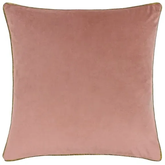 Paoletti Meridian Square Cushion Cover - Blush Pink, Polyester by Dunelm, image 2