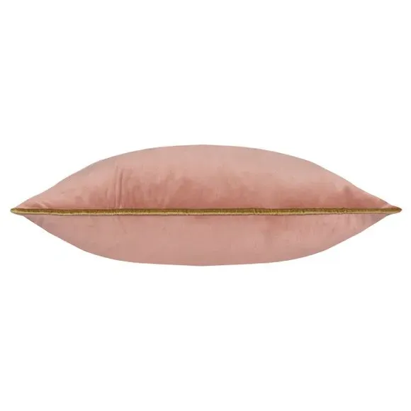 Paoletti Meridian Square Cushion Cover - Blush Pink, Polyester by Dunelm, image 3