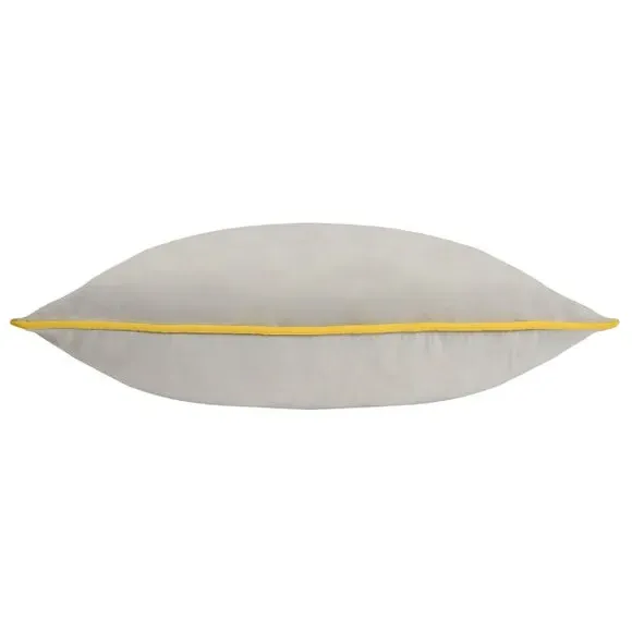 Paoletti Meridian Square Cushion Cover - Nordic Grey, Polyester by Dunelm, image 3