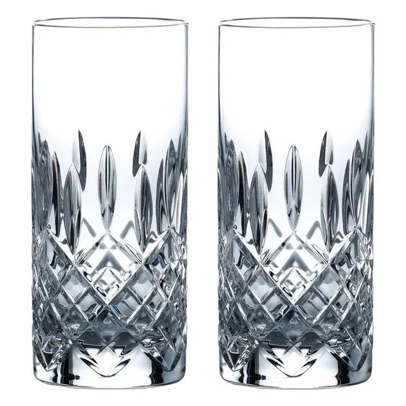 Ashmere Set of 2 Highball Glasses - Clear, Glass