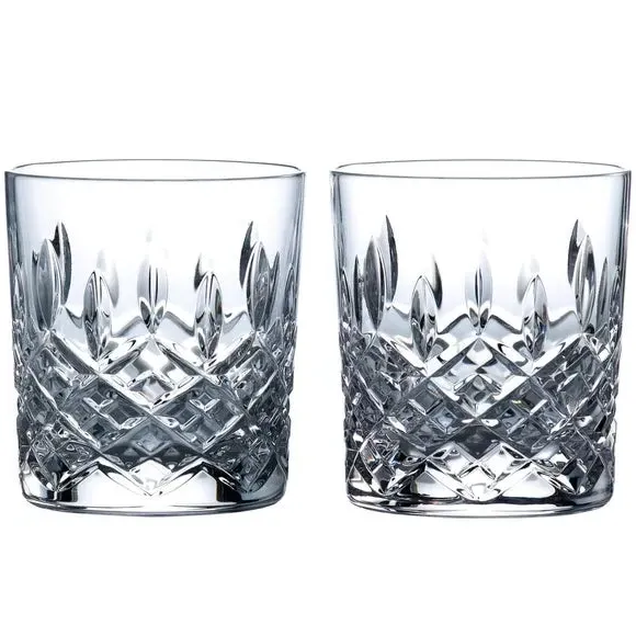 Ashmere Set of 2 Tumbler Glasses - Clear, Glass