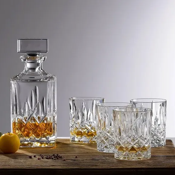Royal Doulton Seasons Decanter & Tumbler Glass Set - Clear product