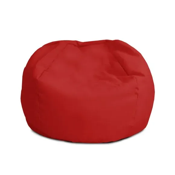 Kids Small Indoor Outdoor Bean Bag - Red alternate view