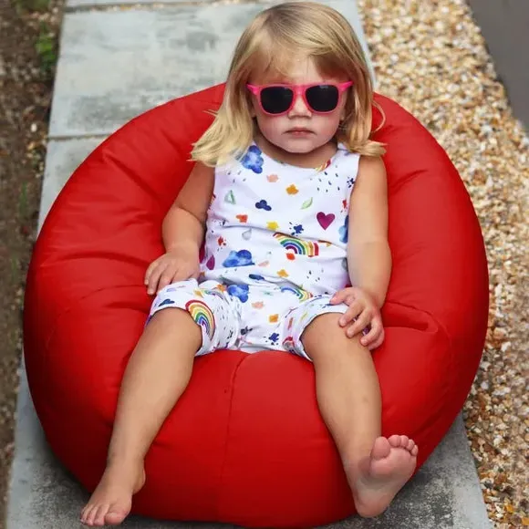 Kids Small Indoor Outdoor Bean Bag - Red product