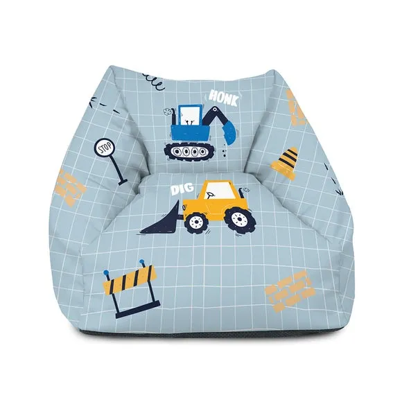 rucomfy Dig It Kids Bean Bag Snuggle Chair - Multicolor alternate view