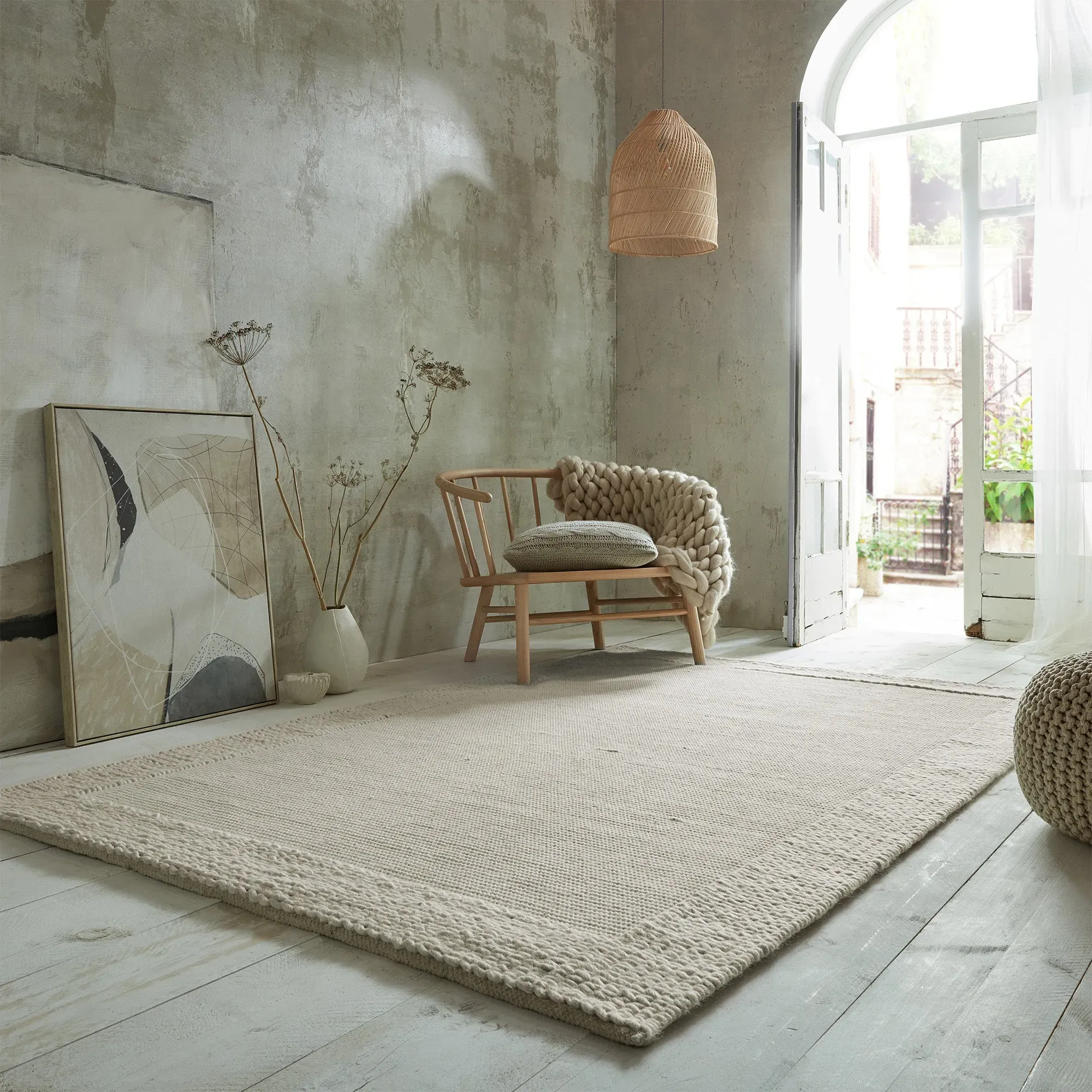 rue-plait-border-wool-rug-natural image