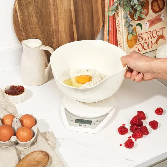 Aquatronic Kitchen Scale with Bowl - White product