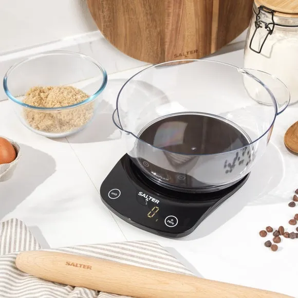 Electric Kitchen Scale with Bowl - Black alternate view