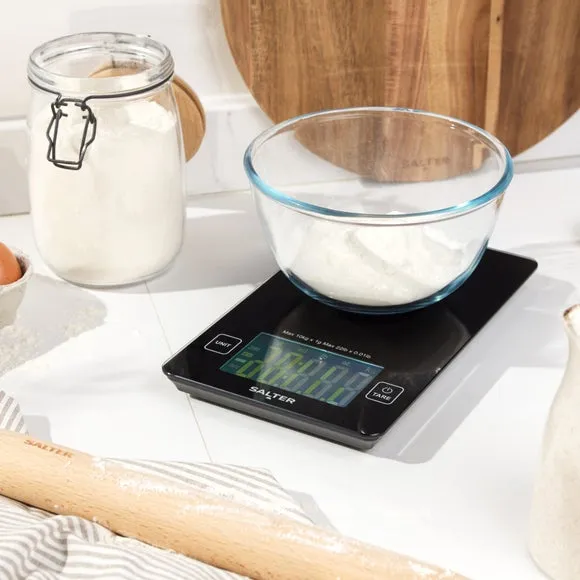 Salter Large Display Electronic Kitchen Scale - Black alternate view