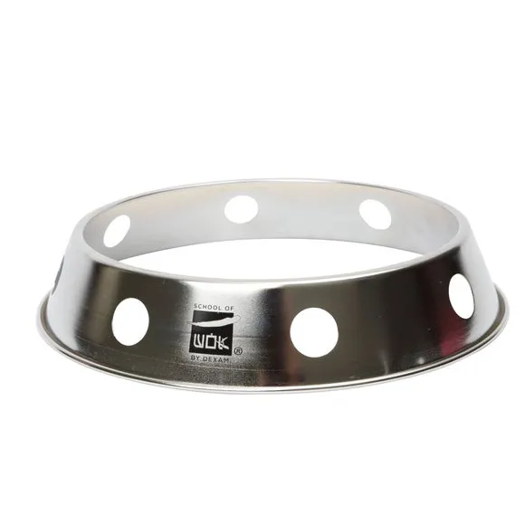 School of Wok 25cm Wok Ring - Silver, Stainless Steel alternate view