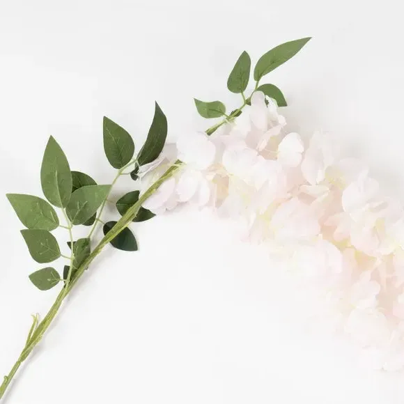 Artificial Wisteria Drop Garland - Pink alternate view