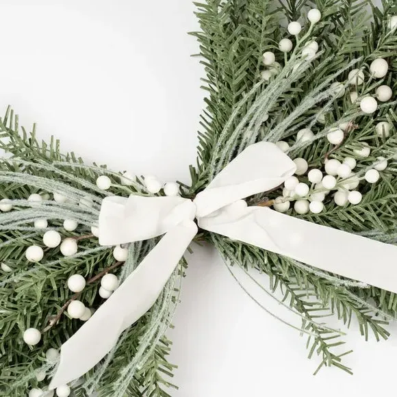 Large Table Centrepiece Swag - White, Artificial alternate view