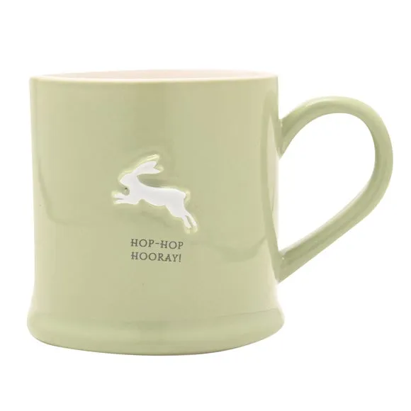 Eggstraordinary Gift Co. HopHopHooray Mug - Green, Ceramic alternate view