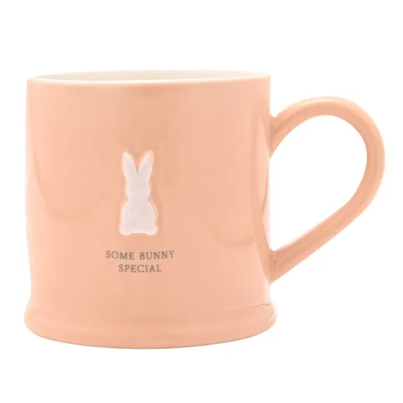 Eggstraordinary Gift Co. Some Bunny Special Mug - Pink, Ceramic alternate view