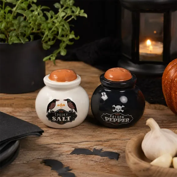 Hocus Pocus Mini Cauldron Salt & Pepper Shakers - Multicolor product