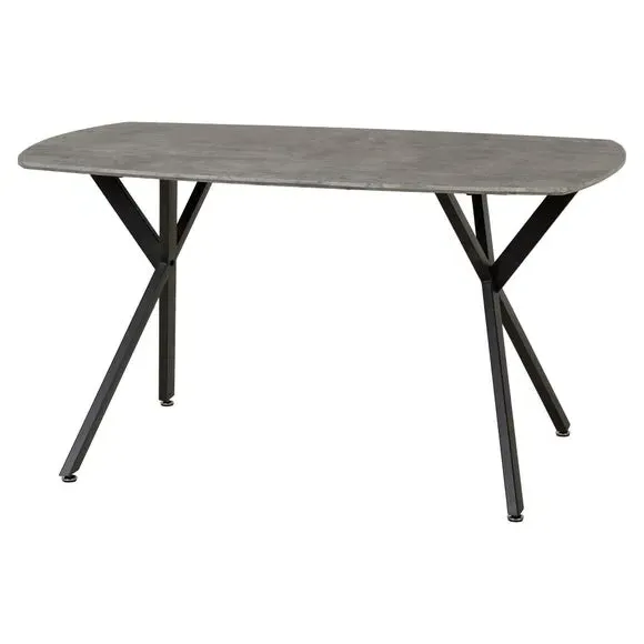 Athens 4-Seater Rectangular Dining Table - Grey product