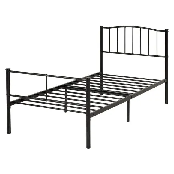 Metal Bed Frame - Black by Dunelm, image 3