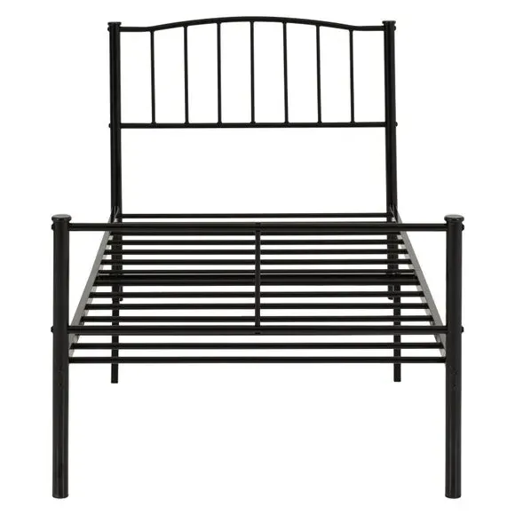 Metal Bed Frame - Black by Dunelm, image 4