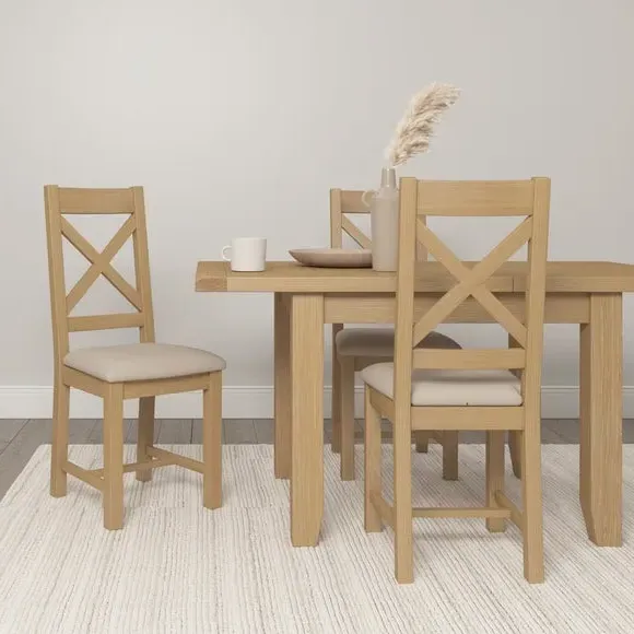 Windsor Extendable Dining Table - Natural, Wood product