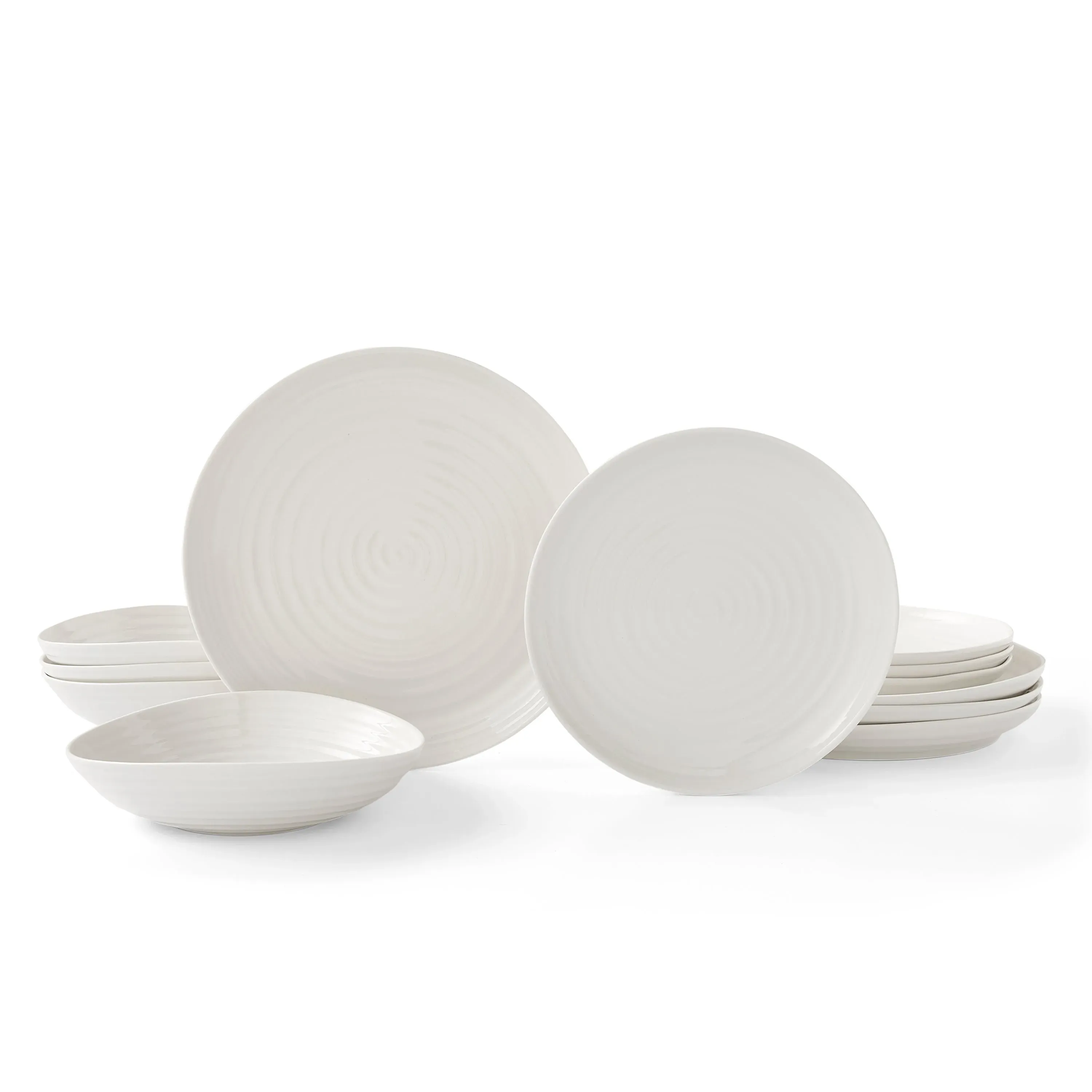 sophie-conran-for-portmeirion-coupe-12-piece-dinner-set-white image