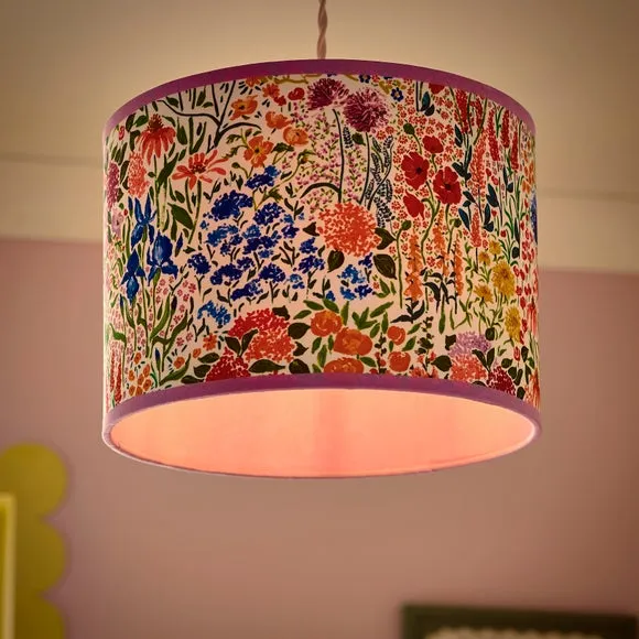 Sunshine Flowers Lamp Shade - Multicolor alternate view