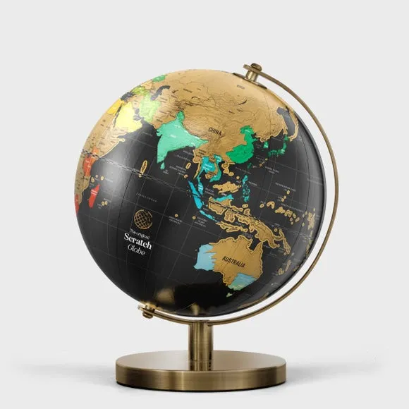 Luckies Scratch Globe - Black alternate view