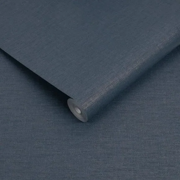 Easy Heritage Texture Wallpaper - Navy alternate view