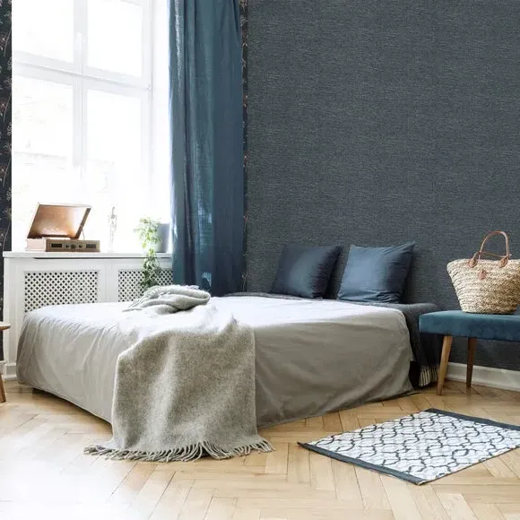 Easy Heritage Texture Wallpaper - Navy product