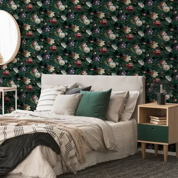 Easy Isabelle Floral Wallpaper - Green product
