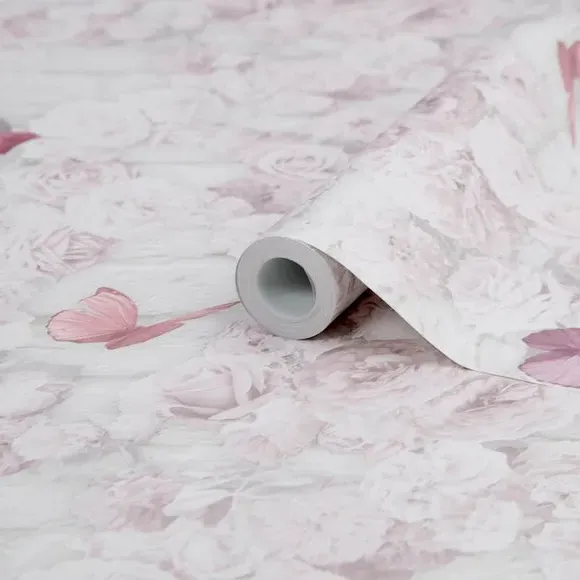 Superfresco Easy Flower Wall Wallpaper - Pink alternate view