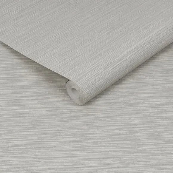 Superfresco Easy Serenity Plain Wallpaper - Grey alternate view