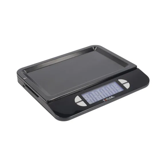 Pro Accurate USB-Rechargeable Kitchen Scales with Tare Function - Black alternate view