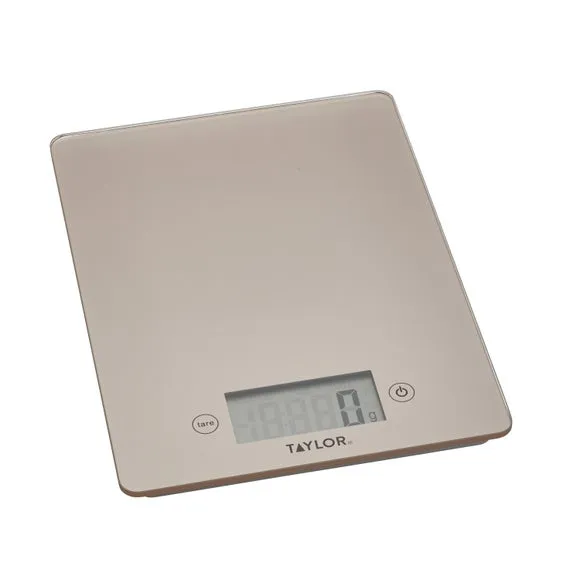 Taylor Pro Glass Digital Kitchen Scales 5kg - Copper alternate view