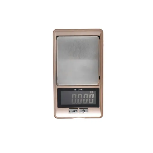 Taylor Pro Precision Pocket Kitchen Scales - Rose Gold product