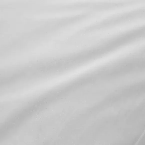 Flat Sheet - Grey, Organic Cotton by Dunelm, image 5