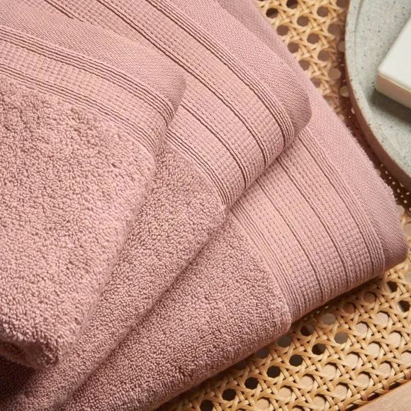 Organic Cotton Towel 600 GSM - Blush alternate view