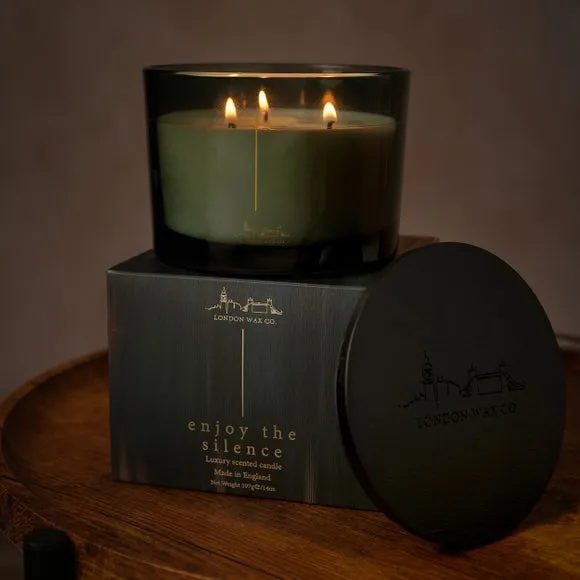 Enjoy The Silence Multi-Wick Candle - Green alternate view