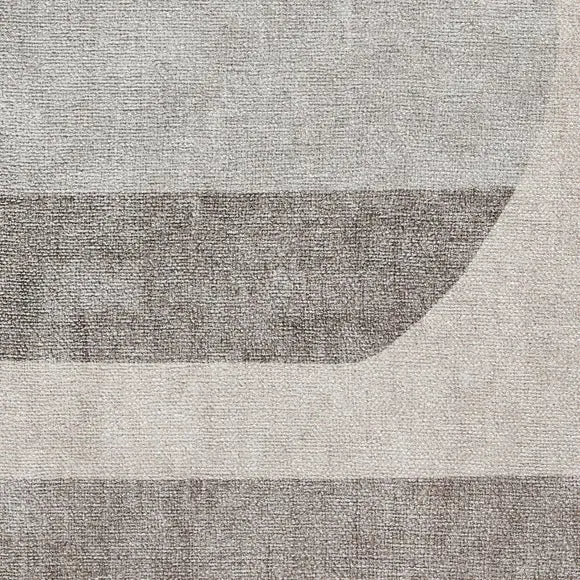 Geometric Runner - Beige, Digital Print alternate view