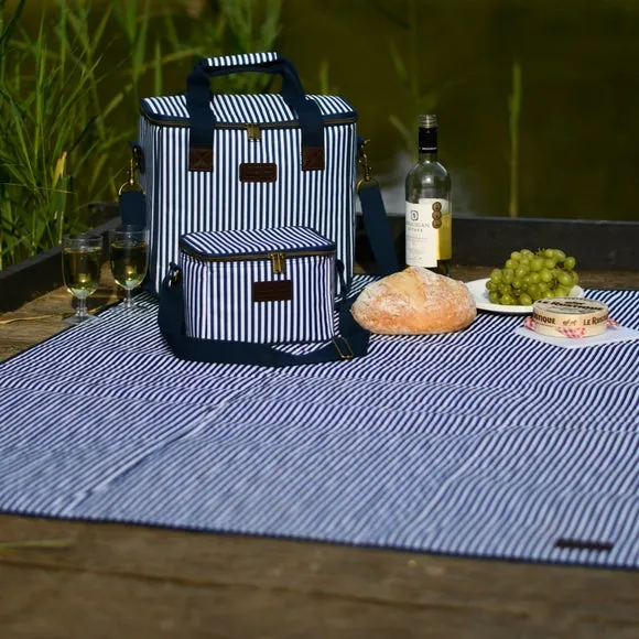 Three Rivers Picnic Blanket - Blue, Polyester alternate view