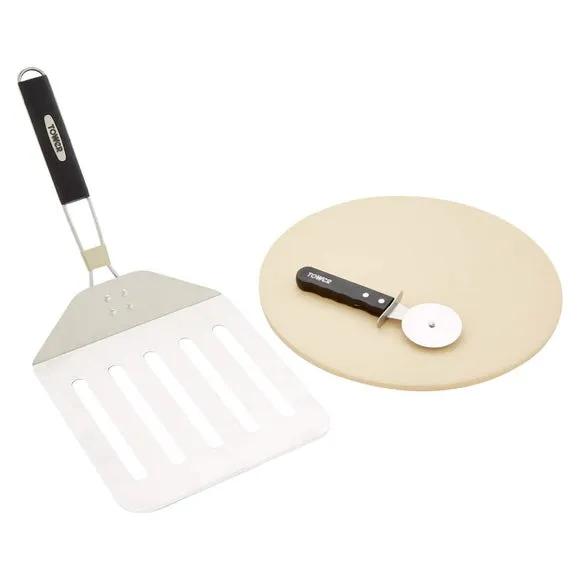Set of 3 Pizza Tools - Silver, Stainless Steel product