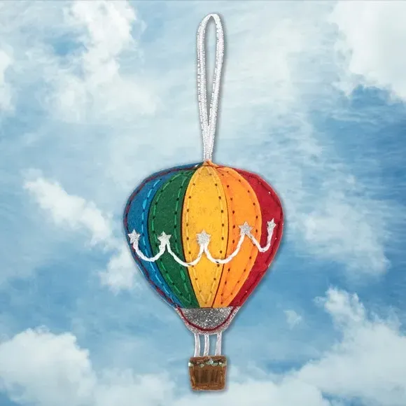 Trimits Hot Air Balloon Felt Decoration Kit - Multicolor product