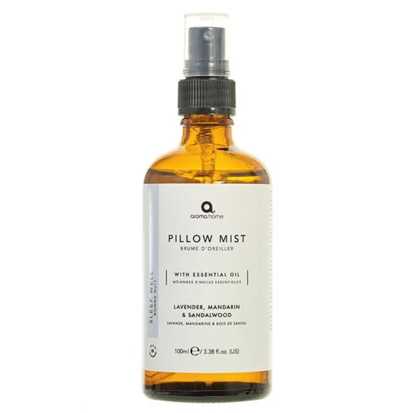 Aroma Home Sleep Well Pillow Mist - Amber Glass