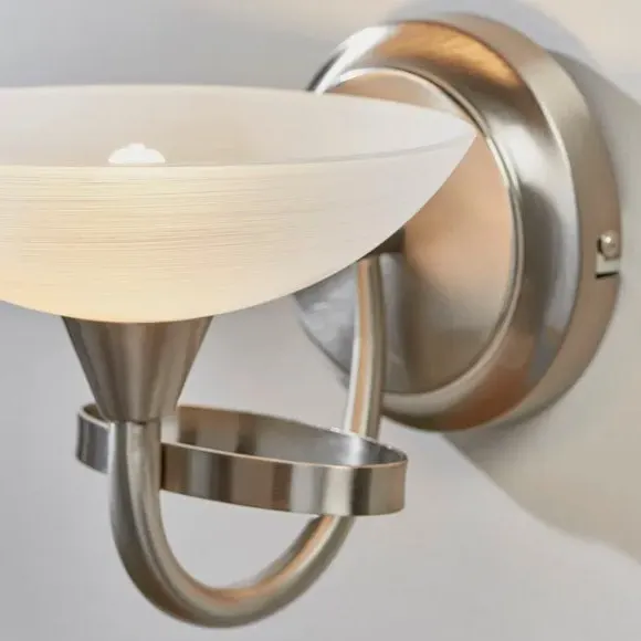 Cagney Wall Light - Silver alternate view