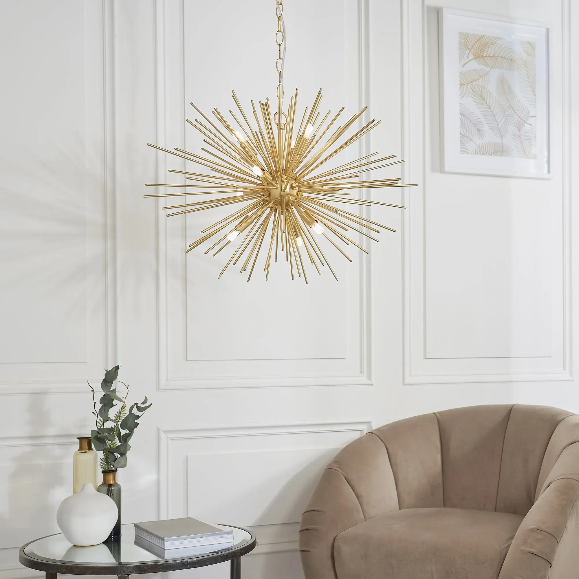 vogue-sapelo-9-light-sputnik-chandelier-yellow image