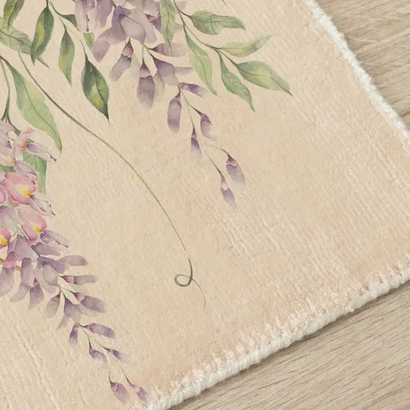 Mariposa Meadows Rug - Pink, Viscose alternate view