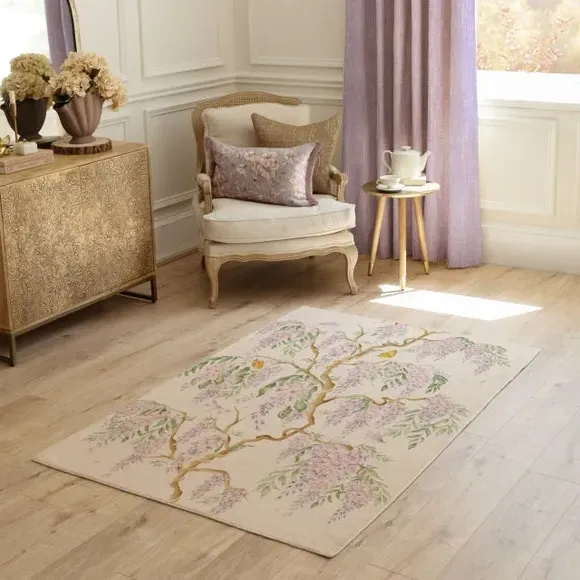 Mariposa Meadows Rug - Pink, Viscose product