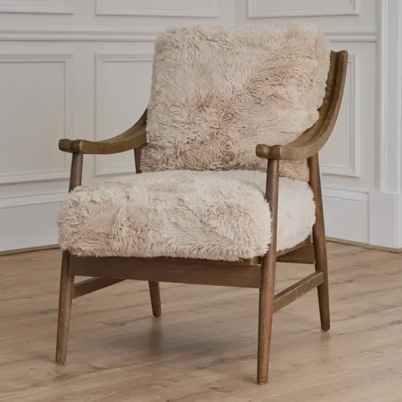 Struan Occasional Armchair - Natural, Oak alternate view